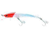 Leurre dur Yo-zuri Crystal 3D Minnow Sinking 110mm 16g | 4-3/8 inch 9/16 oz - Red Head (F1149-C5)