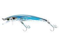 Leurre dur Yo-zuri Crystal 3D Minnow Sinking 110mm 16g | 4-3/8 inch 9/16 oz - Silver Blue (F1149-B)