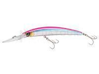 Leurre dur Yo-zuri Crystal Minnow Deep Diver 110mm 16g | 4-3/8 inch 9/16 oz - Fluorescent Pink (R1135-HPK)