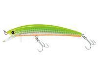 Leurre dur Yo-zuri Crystal Minnow Floating 110mm 12g | 4-3/8 inch 7/16 oz  - Chartreuse (R1124-HCL)