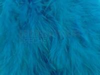 Plumes de marabout Hareline Wooly Bugger Marabou 199 - Kingfisher Blue