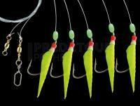 Dega Norway-Rig Real Fish Skin 2/0 - Yellow