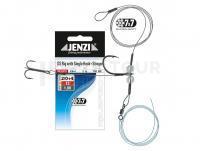 Jenzi 7x7 Single Hook Drop Shot Stinger Rig 12kg - #1/0