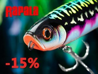 Profitez de -15% de remise sur RAPALA ! Nouveaux moulinets baitcasting Lew's !