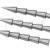 Mikado Tungsten sinker pins Jaws