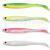 Savage Gear Leurres Slender Scoop Shad Dark Water Mix