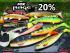 Méga remise -20% sur Fox Rage, DAM et Jaxon Lures ! Nouveau Spinmad Leurre Tailspin !